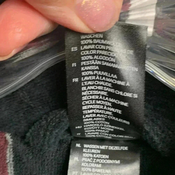 H&M 100% cotton men’s bathrobe Feels like soft  velveteen corduroy. - Picture 4 of 5